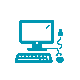 Computer vector Icon design